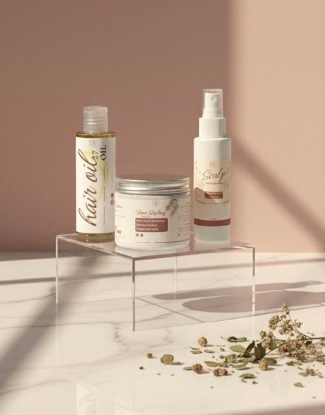 مجموعة العناية بالشعر- hair care package