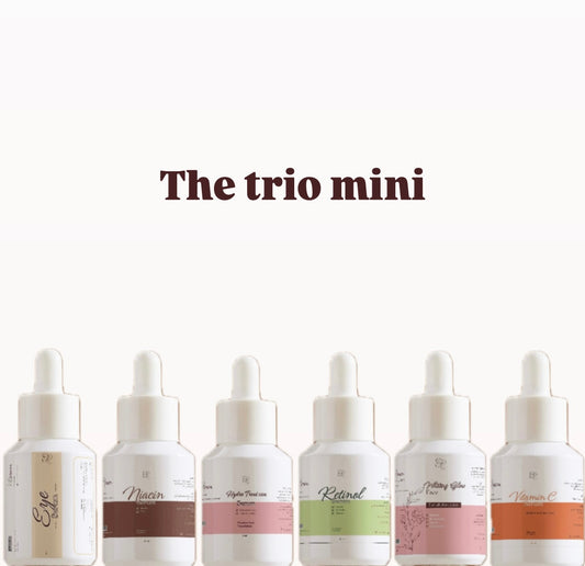 The trio mini serum✨.