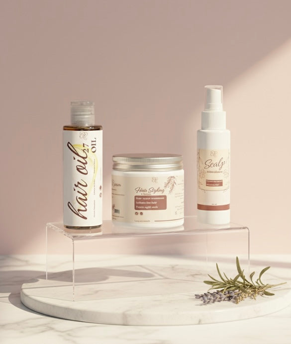 مجموعة العناية بالشعر- hair care package