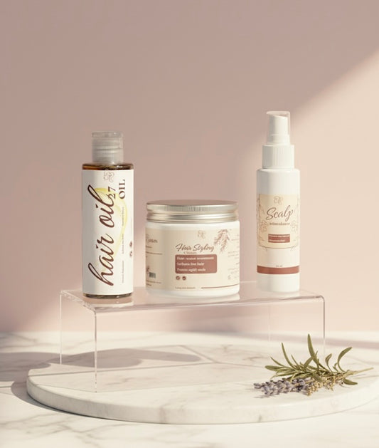 مجموعة العناية بالشعر- hair care package